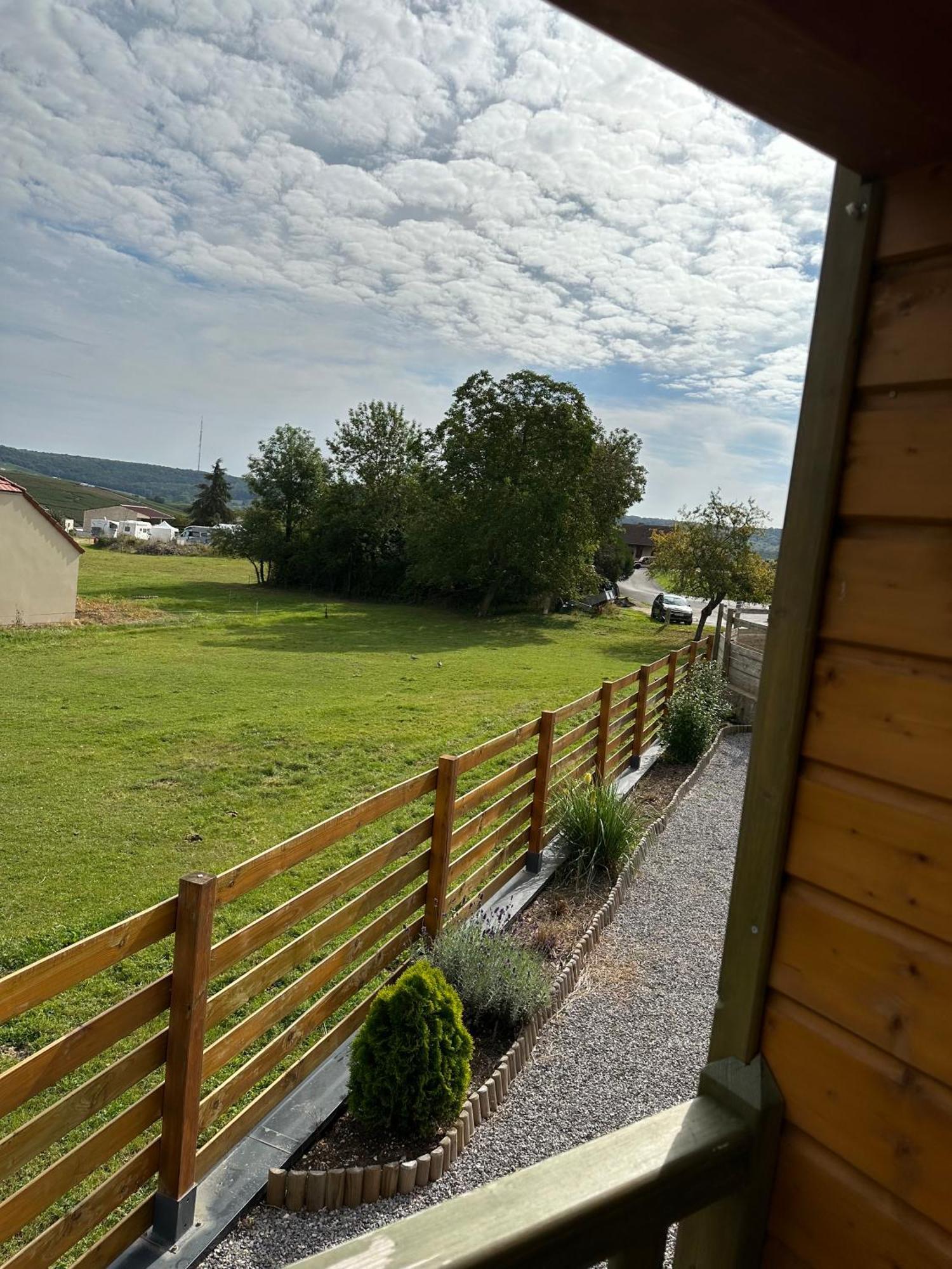 Chez Celia, Roulotte En Champagne Villa Fleury-la-Riviere Exterior foto